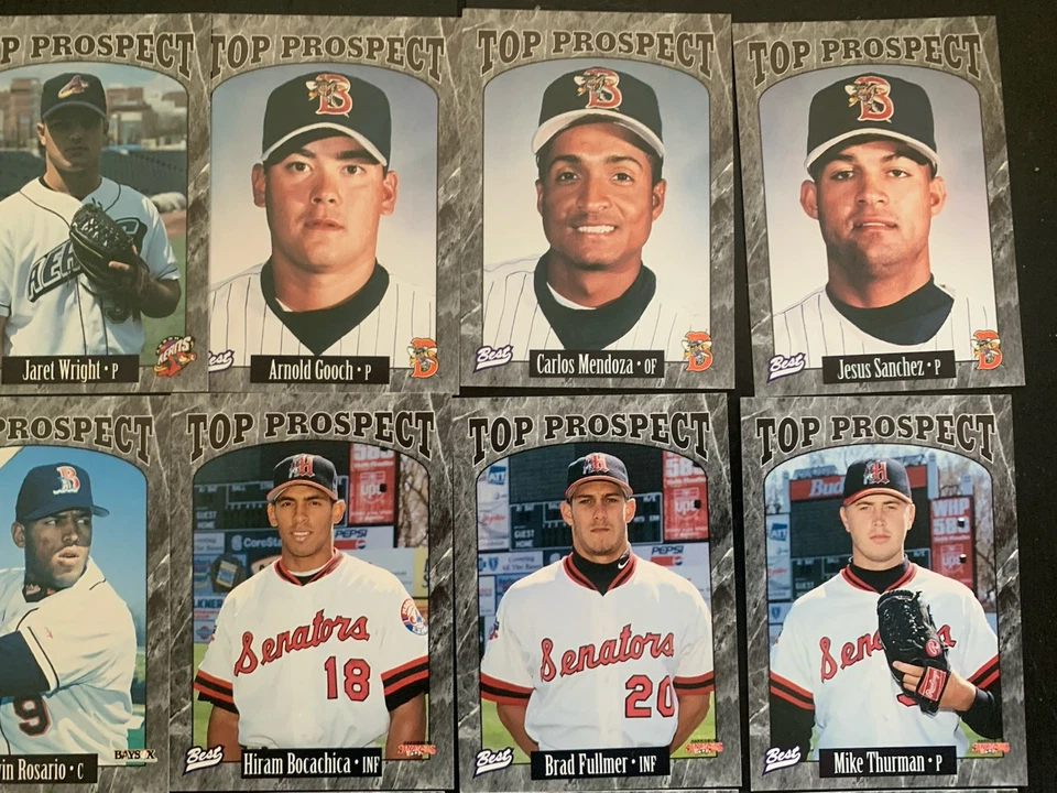 1997 Best Eastern League Top Prospects Set #1-31 Torii Hunter, Mark Kotsay ++ Foto 3 de 4
