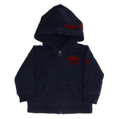 Baby Roots, Kapuzenpullover, Größe: 74/80, Blau/Rot, Baumwolle/Polyester #FkN