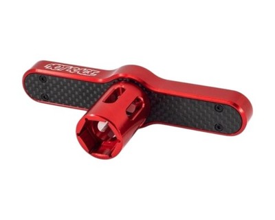 Hot Race Radmuttern Schlüssel 17mm rot HRE009-0032 