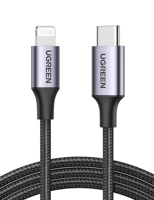 UGREEN USB C auf Lightning Kabel MFi Zertifiziert Ladekabel PD 3.0 kompatibel