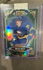 2020-21 Upper Deck Stature - Rookies Dylan Cozens #135 Green /175 (RC)