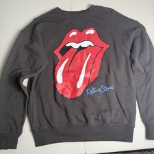 The Rolling Stones Famous Tongue Logo Sweatshirt Size Medium