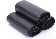 1.2-1.5 Gallon Small Trash Bags, Black Garbage Bag , Wastebasket Trash Bags 120