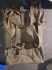 G.I unissued military OD green Haversack, undated, new, may be late WW2 or Korea