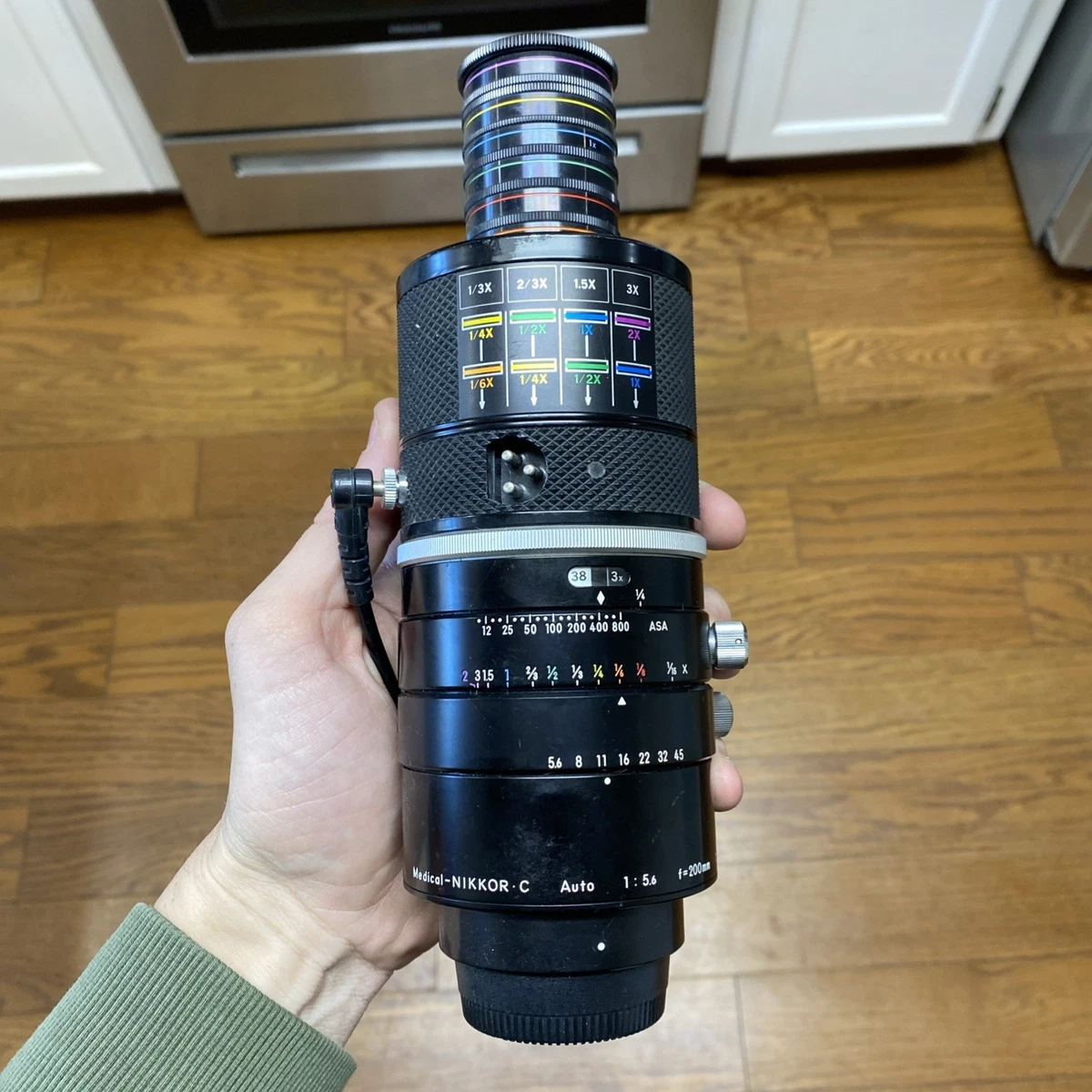 NikomatFT3 一眼レフ+Nikonメディカルニッコール200mmF5.6 ニコン メディカルニッコール 200mm F5.6 サイトウカメラ：カメラ