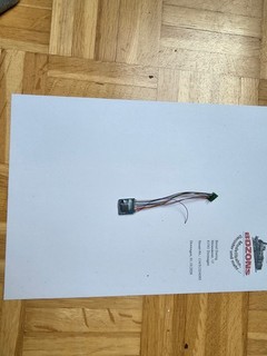 wHINSCHAUEN! ESU Lokpilot 5 FX Decoder 59210 Kabelbaum u. 8 pol Stecker