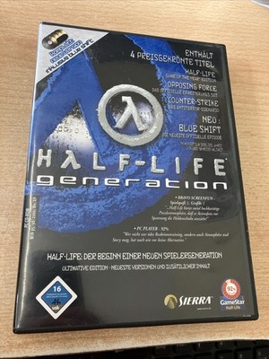 Half-Life Generation GotY Blue Shift Opposing Force Counterstrike PC Windows XP