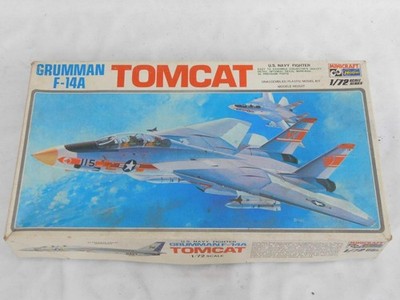 1/72 Hasegawa Minicraft Grumman F-14A TOMCAT US Navy Fighter Plastic Model Kit
