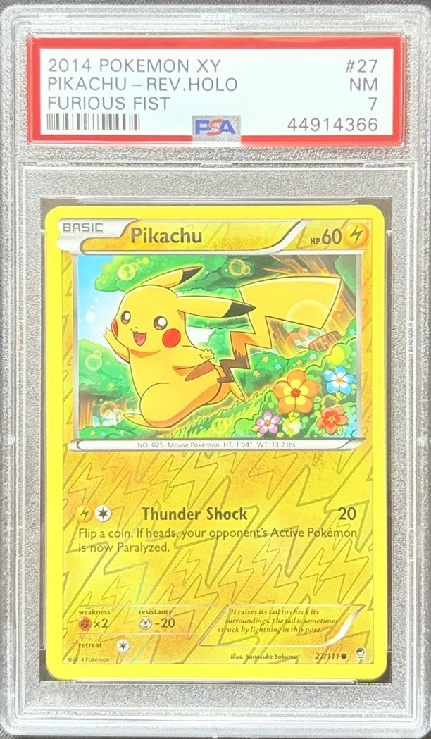 25+ Pikachu Pokémon TCG Professional Sports Authenticator (PSA