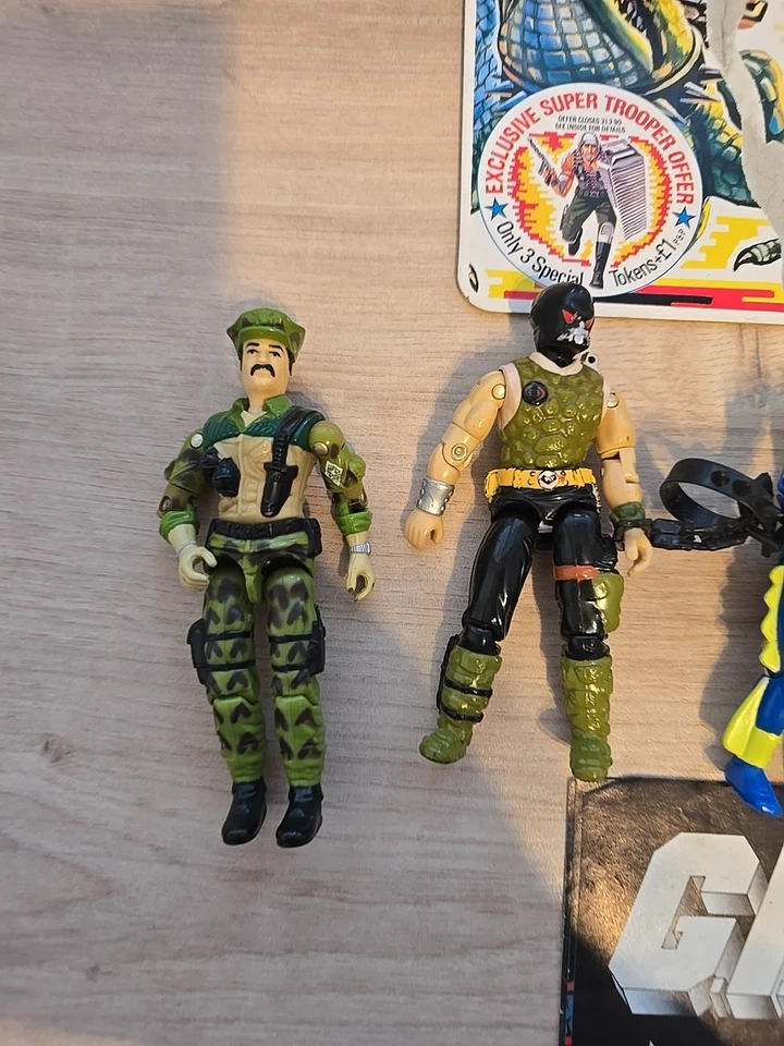 Action Force Vintage Bundle GI Joe Collectible Figures Palitoy 1980s X 6 - Image 3 of 4
