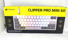 Corsair Clipper PRO MINI 60 Hall Effect Gaming Keyboard (White)