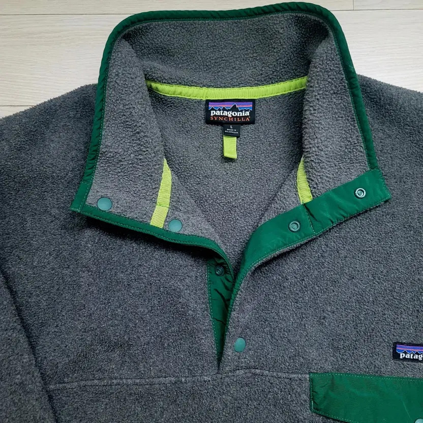 Patagonia Sinchilla Lightweight Jacket Green Men’s L Size thumbnail 5