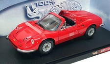 Hot Wheels Ferrari Dino 246 Gts Spider 1969 1:18 54601