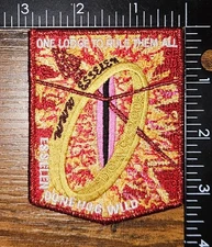 OA Esselen Lodge 531 2004 NOAC Lord of the Rings Red Mylar OA WWW Patch