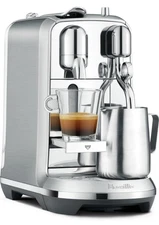 Nespresso Creatista Plus Espresso Machine by Breville, Brushed Stainless Steel