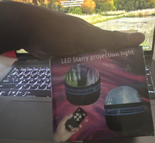 LED Star Projector Starry Projection Light, Black, Indoor Stars  Sky Theme