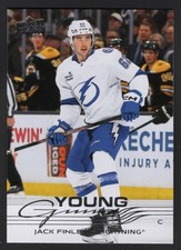 2025-26 UPPER DECK YOUNG GUNS NHL ROOKIE RC CARD - 208 Jack FINLEY [LIGHTNING]