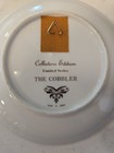 1982 NORMAN ROCKWELL 6.5" PLATE THE COBBLER 24K GOLD RIM 1174 — photo 4