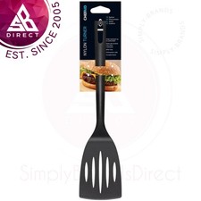 Image of Chef Aid Nylon Spatula Slotted Turner Non-Stick Flipper Kitchen Cooking Tool