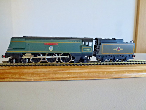 WRENN W2265 SR B-O-B 34051 " WINSTON CHURCHILL " BR GRÜN | Condition: Used