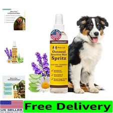 Natural 8 oz Dog Deodorizing Spray with Lavender  Chamomile - Soothing Care