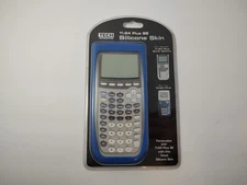 Tech Headquarters Texas Instruments TI-84 Plus SE Silicone Skin Sleeve Blue