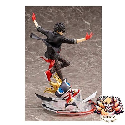 KOTOBUKIYA Persona 5 Dancing Star Night Figure – 1/8 Scale Protagonist & Morgana, ARTFX J Serie