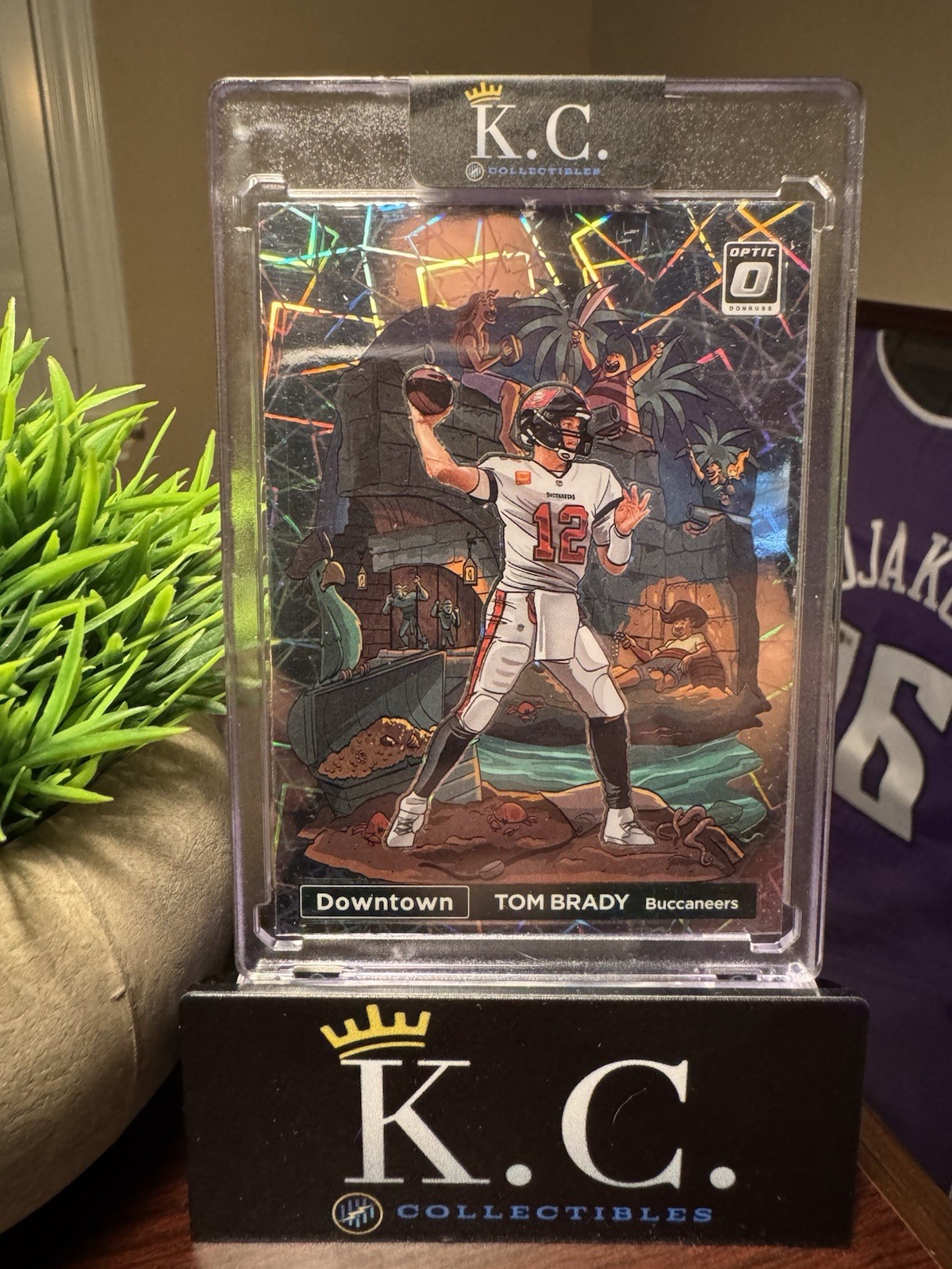 TOM BRADY 2022 Panini Donruss Optic Downtown Prizm SP SSP