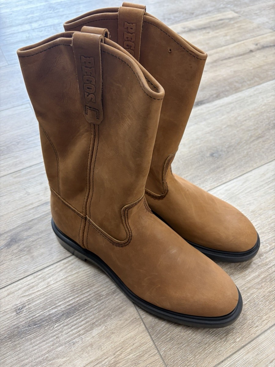 Red Wing Pecos Pull-On Boot 1105 Brown Soft Toe SuperSole Heritage