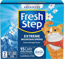 Advanced Extreme Clumping Litter with Febreze Freshness with Mountain Spring Sce