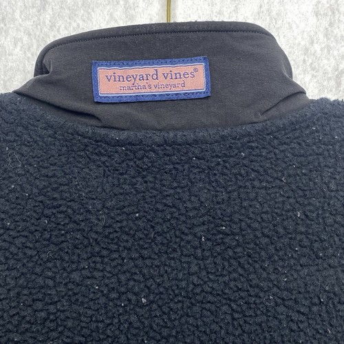 Vineyard Vines Women’s Fleece 1/4 Zip Pullover Jacket Sweater Size Medium Gray - Picture 7 of 13