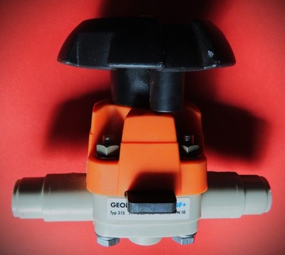 DIAPHRAGM VALVE GEORG FISHER 315 PP d20  1/2'' DN 15  PN 10 SWISS MADE, NEW