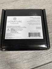 Signature Hardware SHLA111010MB Lavrik Brass Toilet Tank Lever-Matte Black *READ