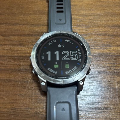 【美品】Garmin ガミン Fenix 7 Dual Power 47mm Garmin fenix 7 Sapphire Solar 47mm Rugged GPS Smartwatch
