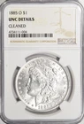 1885-O MORGAN DOLLAR ~ BRIGHT WHITE NGC UNCIRCULATED DETAILS!