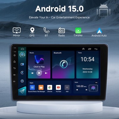 For Chrysler 300C 2004-2007 Android 15 Carplay Car Stereo Radio GPS Navi WIFI BT