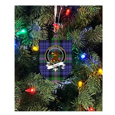 Baird Family Crest Christmas Ornament - Single Sided Metal Christmas Ornament