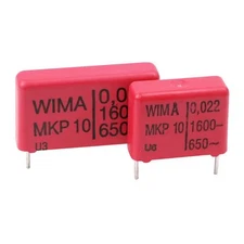 Wima 0 5 pcs. MKP Capacitor (L x W x H) 18. x 6. x 12.5 mm