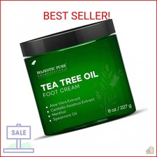 Majestic Pure Tea Tree Oil Foot Cream, Warming Cream - Calluses, Dry Cracked Fee