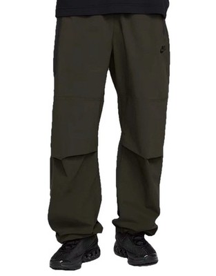 Nike NSW Tech Woven Oversized Joggers Sequoia Black HM7158-356 Mens sz 4XL TALL