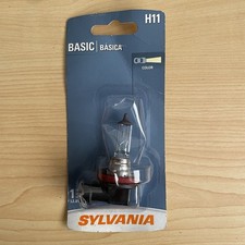 SYLVANIA - H11 Basic - Halogen Bulb for Headlight, Fog, Daytime Lights (1 Bulb)