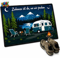 FußMatte 40X60Cm Zuhause Ist Da Wo Wir Parken Dekorativ Camping ZubehöR