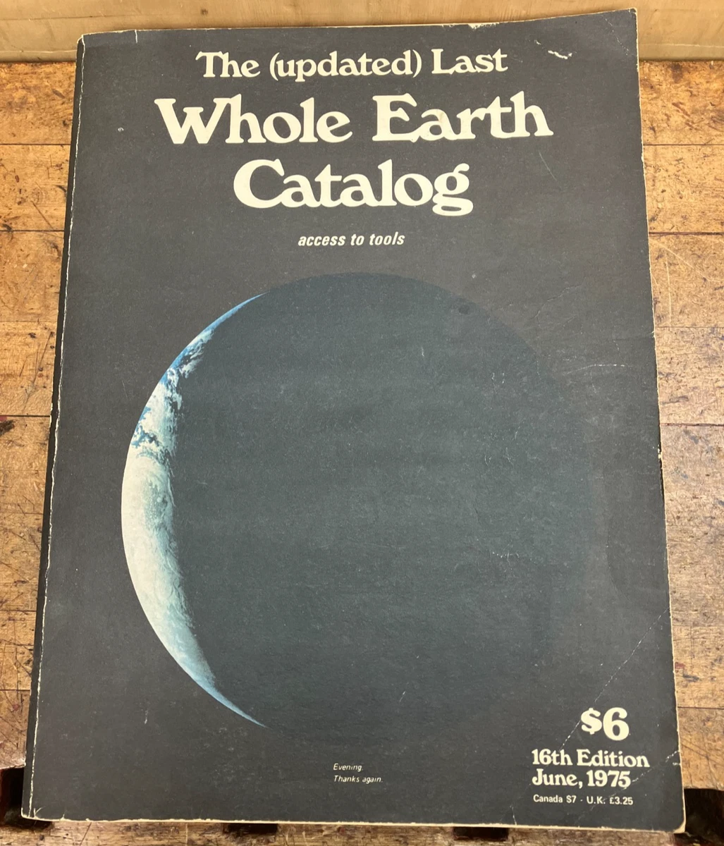 whole earth catalog products for sale | eBay