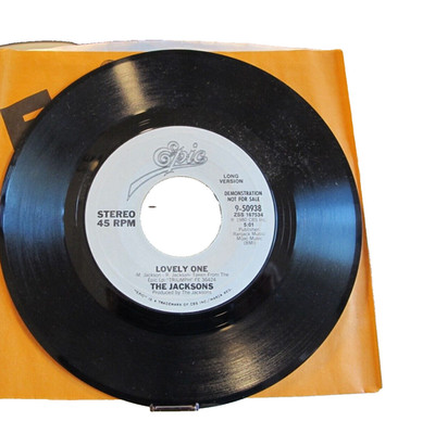 45 RECORD - THE JACKSONS - LOVELY ONE