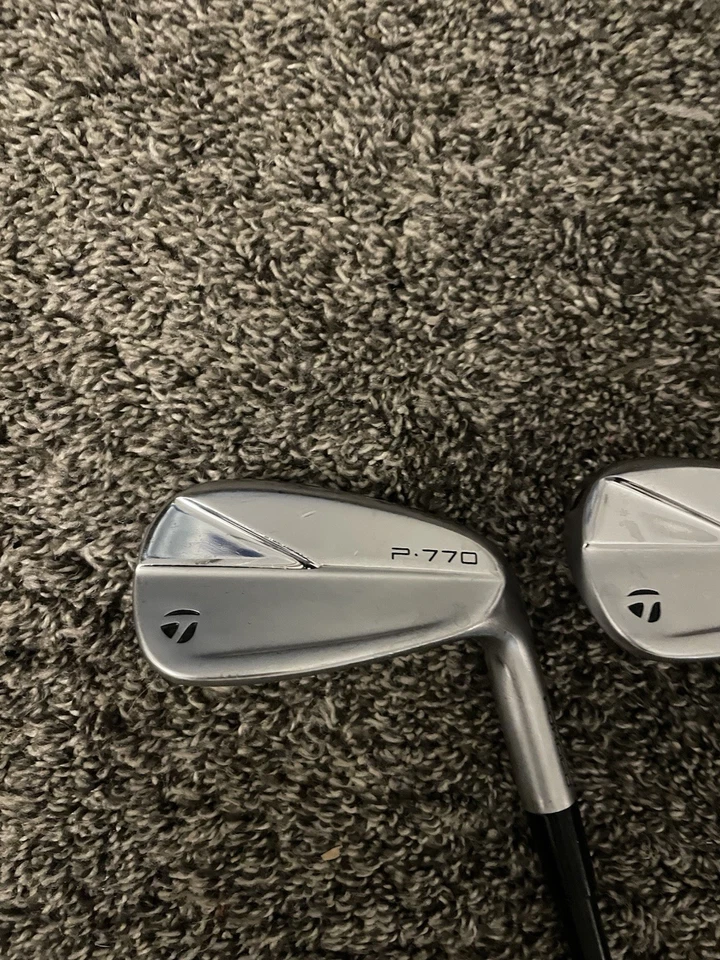 Клюшки айроны TaylorMade 2023 P770 длина стойки графитовые стержни ведж 6-P - Изображение 3 из 4
