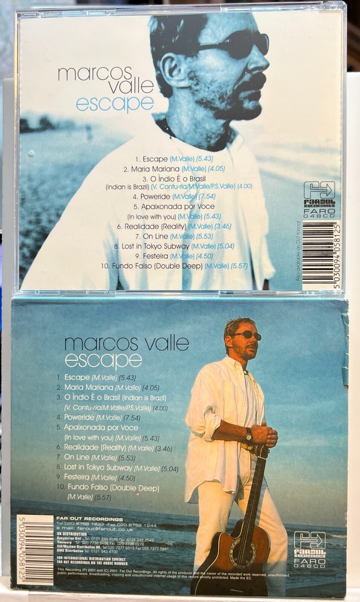 Marcos Valle : Escape (CD Slip Cover Far Out Recordings) *Rare