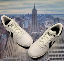 Converse Fastbreak Pro Ox Low Top White/Black-White Mens Size 9 A10201c New