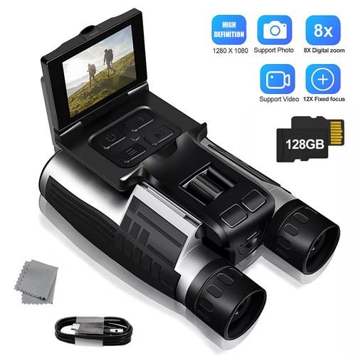 Digital Binoculars 48MP 8x Optical Zoom 2.5K Video Camera for Concerts Hunting - Picture 16 of 20