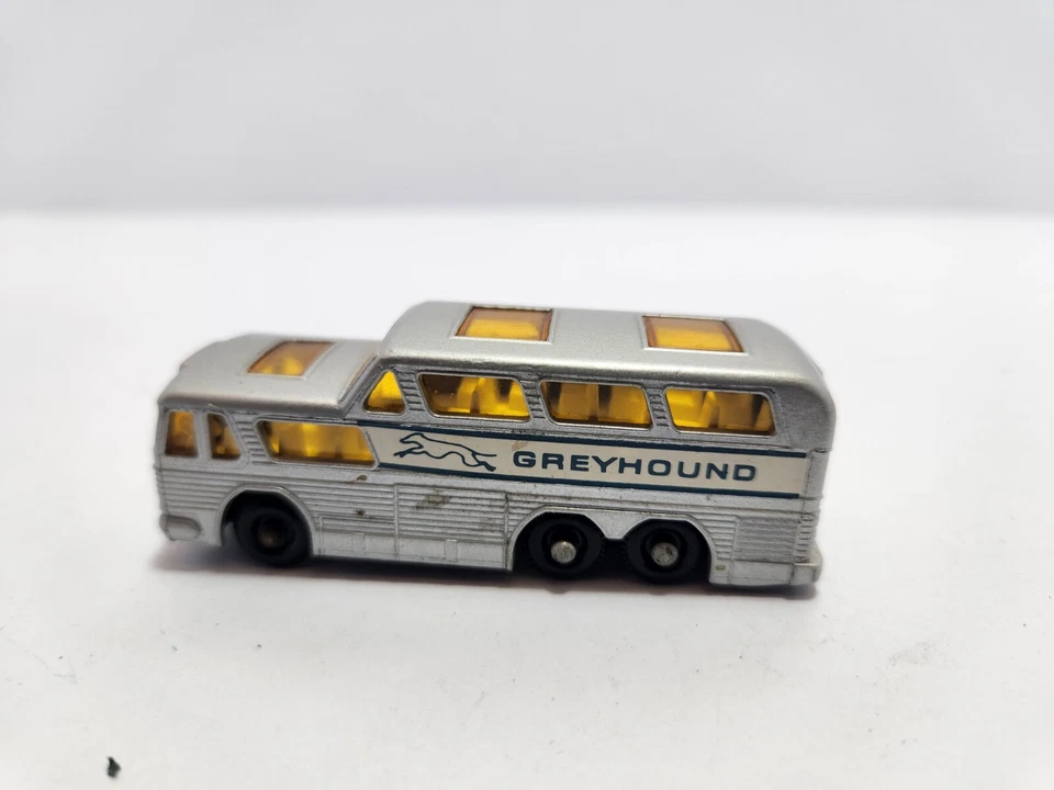 VINTAGE Matchbox Lesney #66 Greyhound Coach Bus No Box - Image 3 of 4