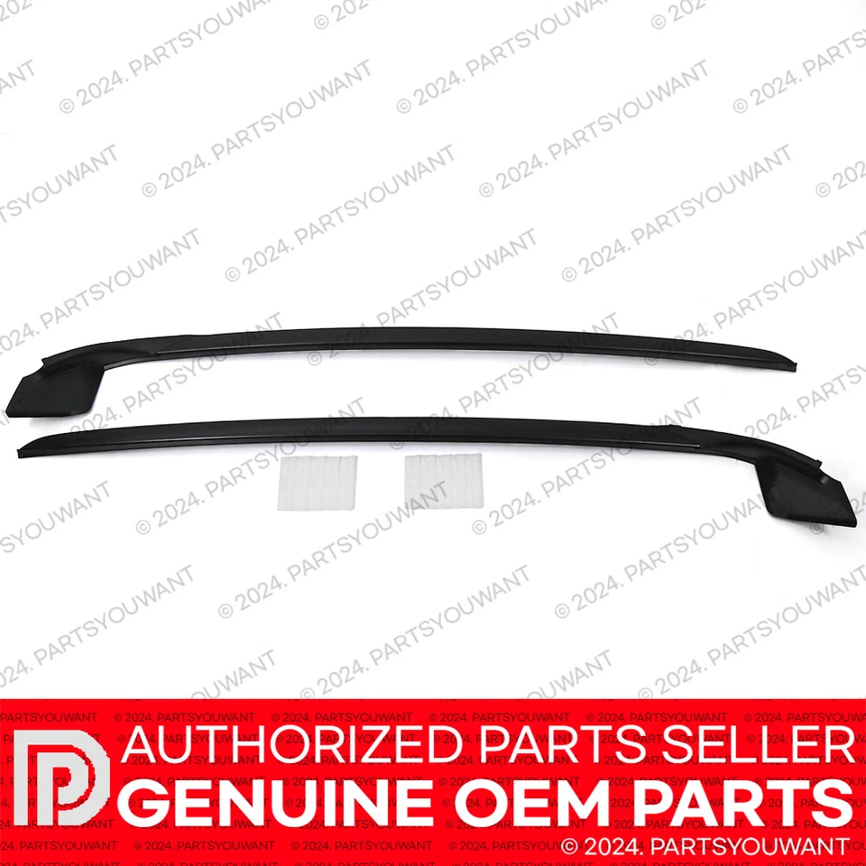 GENUINE Lexus IS250 IS300 IS350 Front Windshield Moulding + Clips Left Right SET - Imagem 4 de 4